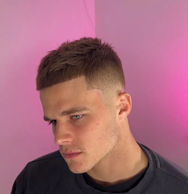 Men's haircut by Xavier at RUCI.BARBER, Cranbourne private studio barber