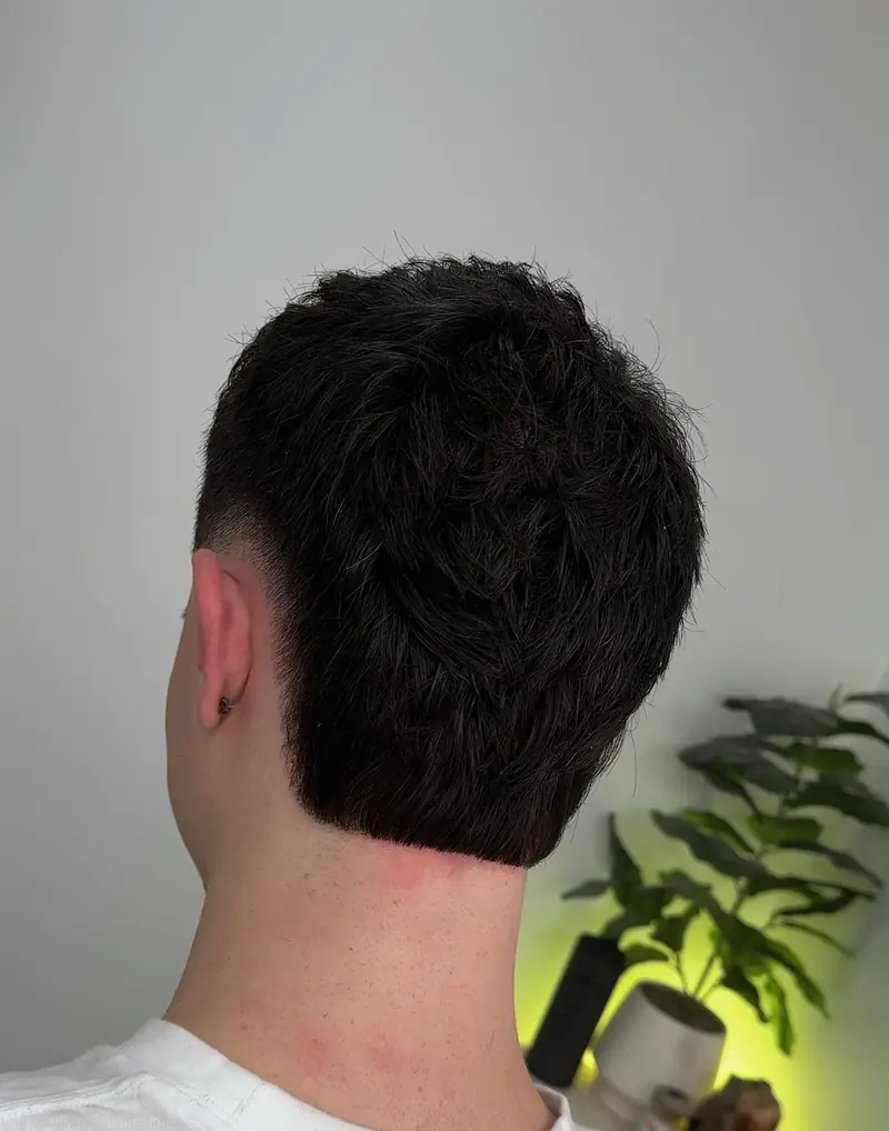 Men's haircut by Xavier at RUCI.BARBER, Cranbourne private studio barber