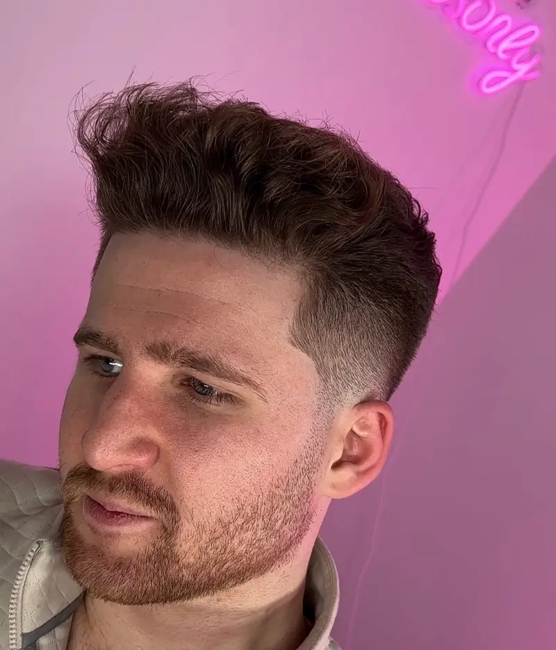 Recent client cut by Xavier at RUCI.BARBER, Cranbourne private studio barber