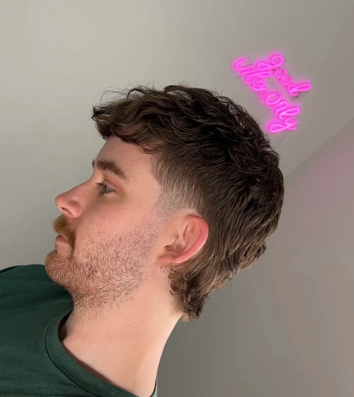 Modern mullet with taper fade, RUCI.BARBER Cranbourne men’s haircut