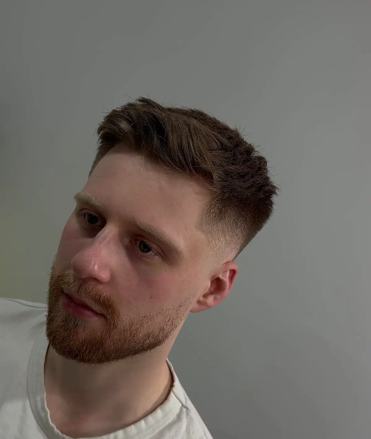 Textured crop and beard trim, Cranbourne men’s haircut by RUCI.BARBER